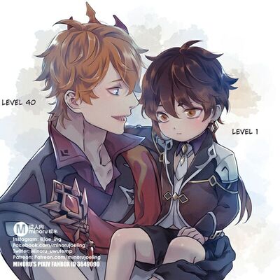 Zhongli X Childe X Diluc 3p Zhongli Is Getting A Buff น ยาย Boy Love Secret Room