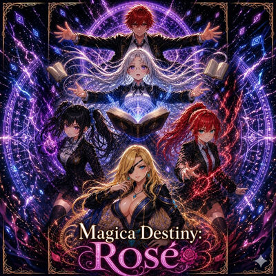 Magica Destiny Rosé: การ์ตูน แฟนตาซี/Sci-fi/แอคชั่น