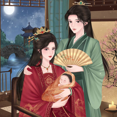 ภาพปกนิยาย ทะลุมิติมาเป็นสามีของนางร้ายแม่ลูกอ่อน