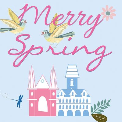 Merry Spring สาวน้อยฤดูใบไม้ผลิกับหนุ่มน้อยผู้โดดเดี่ยว: นิยายรักวัยรุ่น