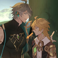 Genshin Impact Al haitham x Aether  ผลึกความรู้แห่งตัณหา