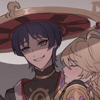 Genshin Impact Scaramouche x Aether นักเดินทางเอ๋ย ขอสักหน่อยนะ