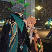 Genshin Impact Alhaitham x Aether อัล หรือว่านายจะ