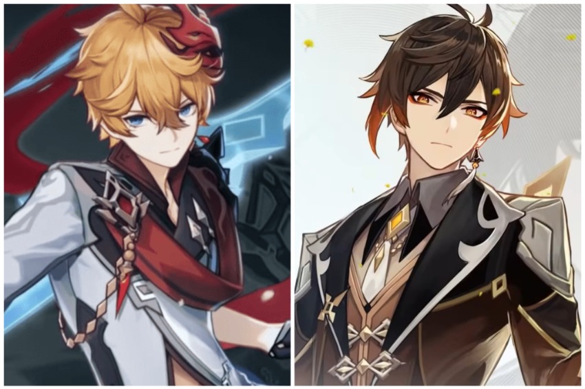 Fic Genshin Impact Childe X Zhongli แฟนฟ คช น